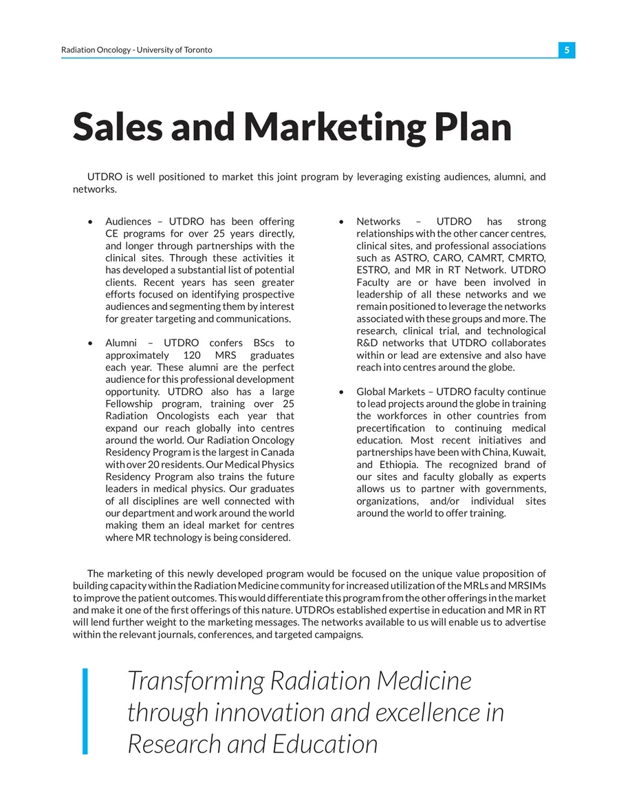 06 Sales And Marketing Plan